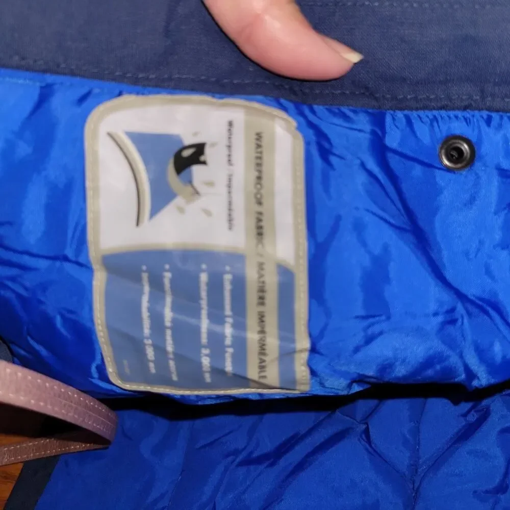 Columbia Coat Jacket Boarding Blue Green 6/7 Coat Youth Child